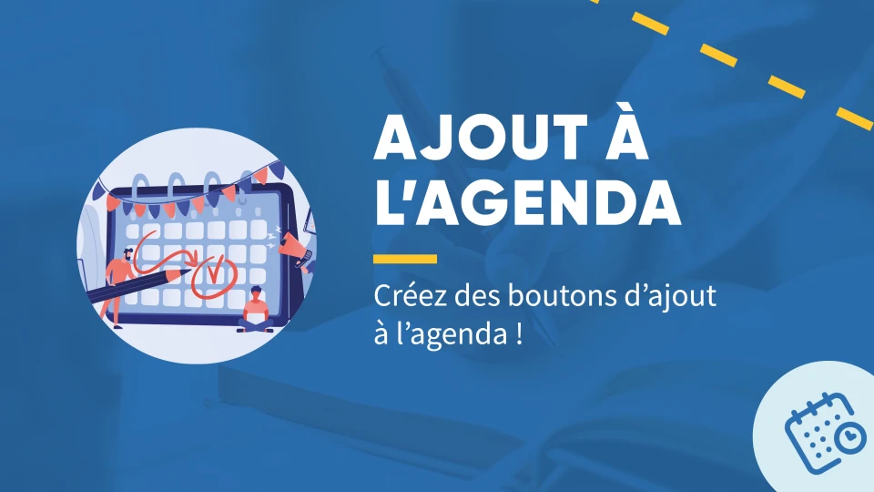 Ajout à l'agenda