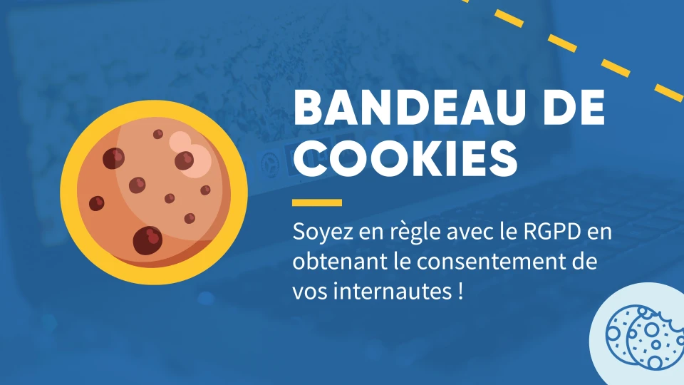 Bandeau de cookies